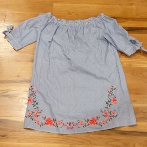Tacera embroidered dress